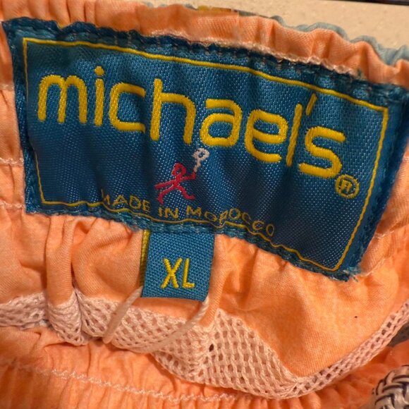 BNWT Blue & Multi-coloured Fish Michael's Swim Trunks XL - Picture 2 of 5
